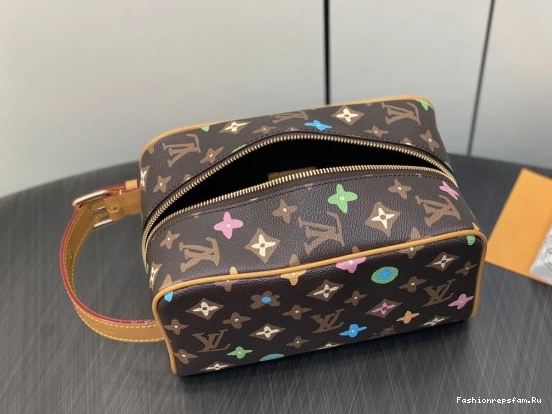 FS CHEAP VUITTON KIT LOUIS LOCKER bag-23*13*12CM DOPP 0712